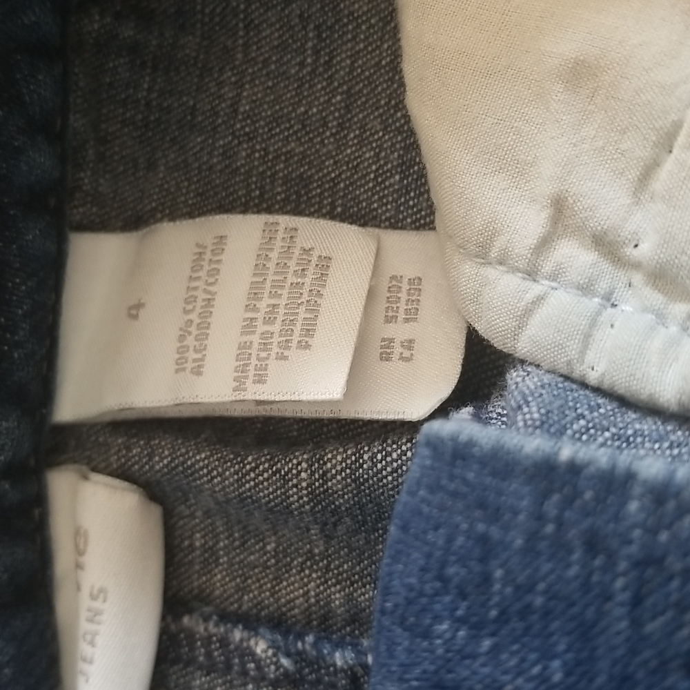 (4) Liz Claiborne Lizwear Jeans Vintage Denim Skirt Retro Y2K 2000 - Picture 6 of 7